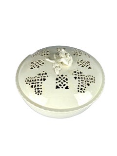 Pierced Creamware Potpourri Vase and Cover England Circa 1785