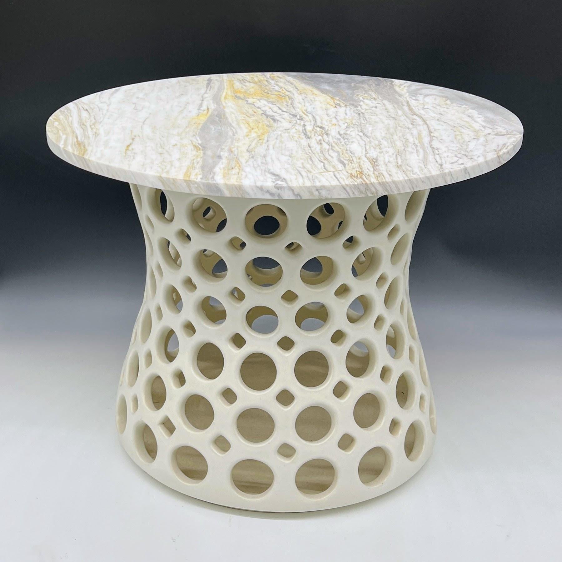 ceramic end table