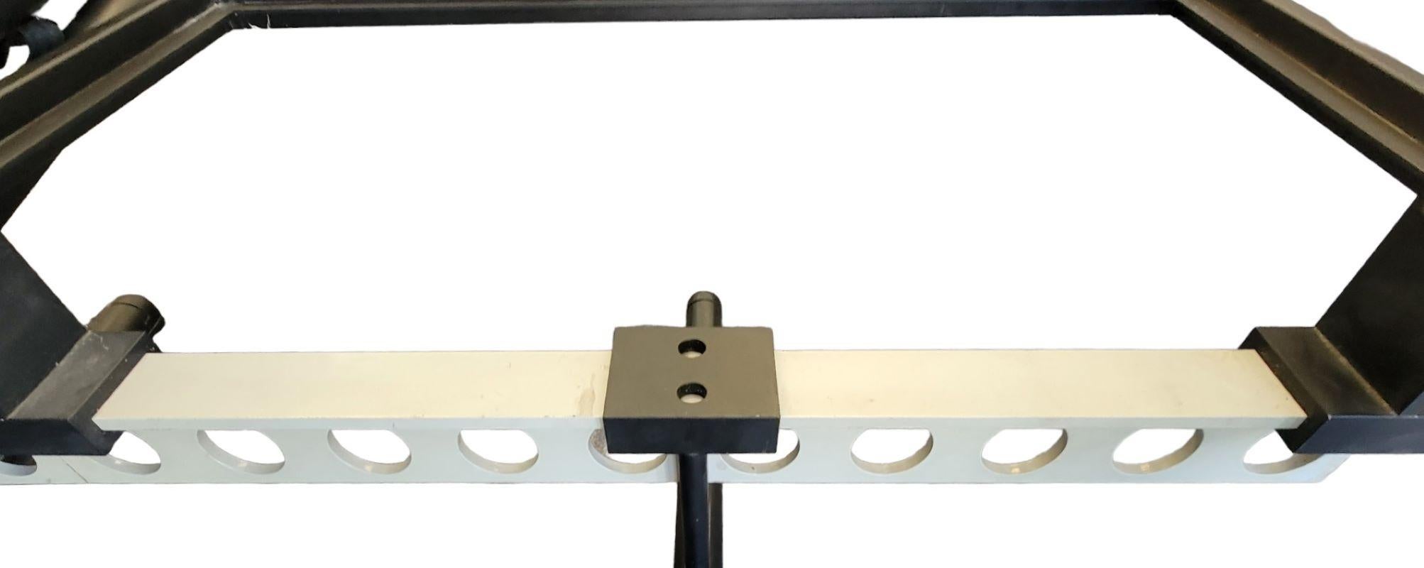 20th Century Pierluigi Cerri for Poltrona Frau Sofa Black Lather and Marble Side Table Table
