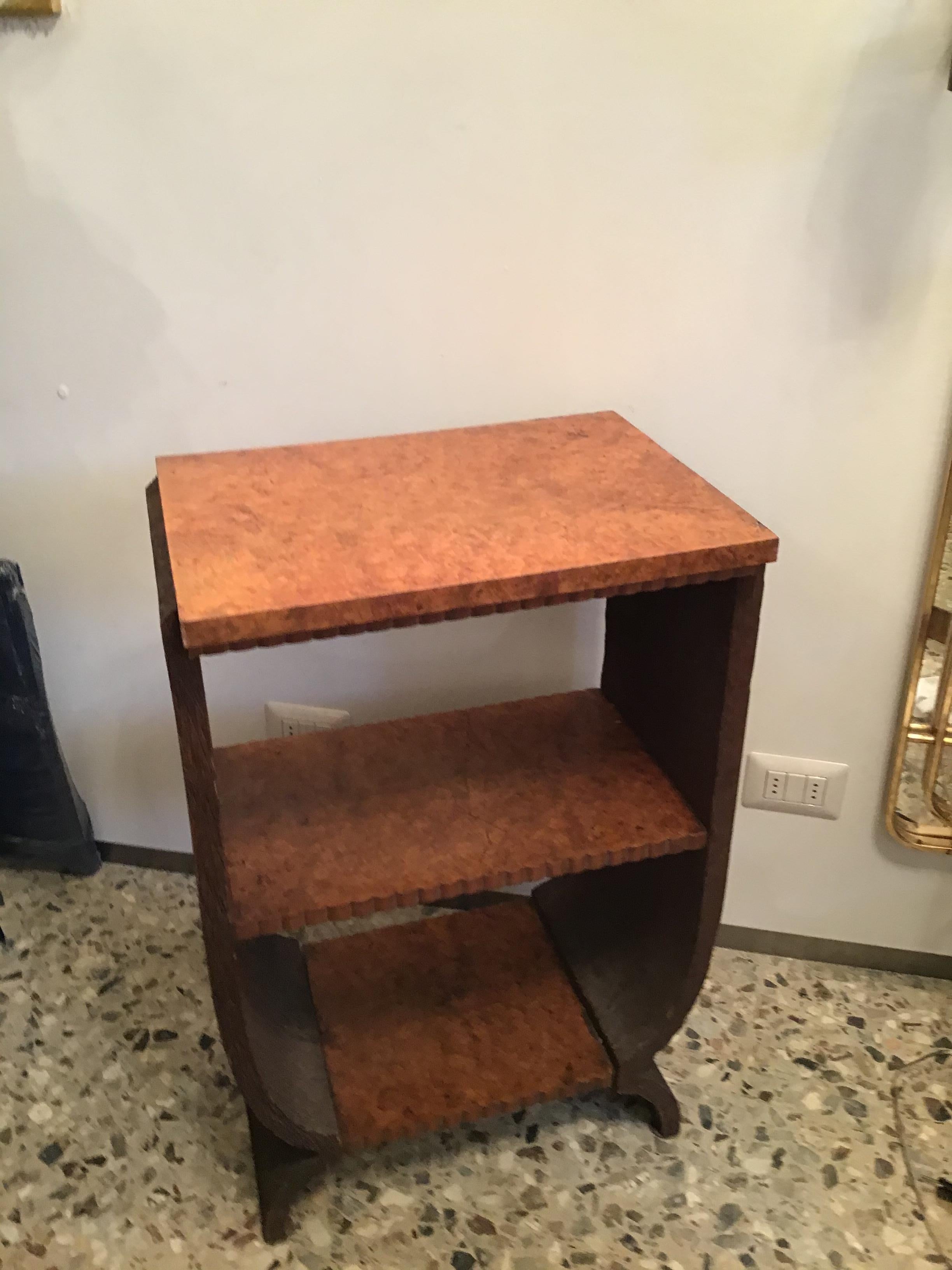 Pierluigi Colli Tisch/Étagère Wood 1949 Italien im Angebot 3