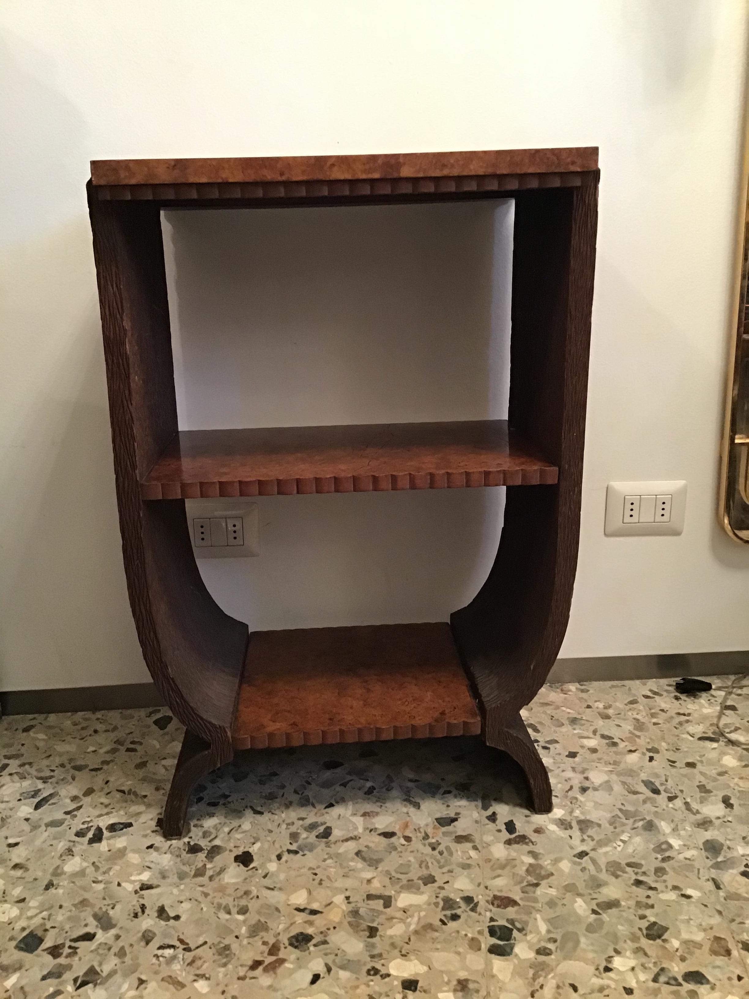 Other Pierluigi Colli Table/Étagère Wood 1949 Italy For Sale