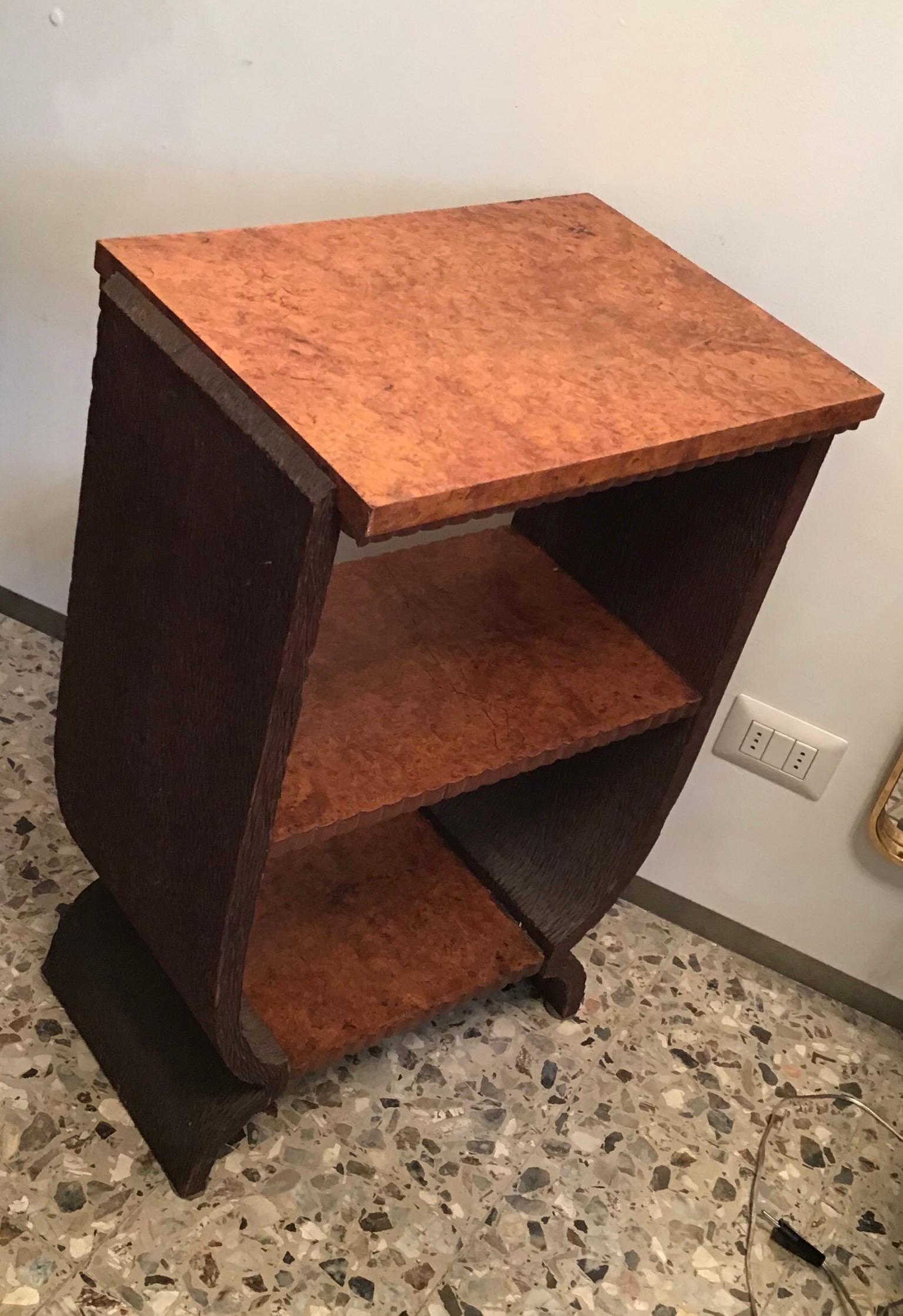 Pierluigi Colli Tisch/Étagère Wood 1949 Italien (Holz) im Angebot