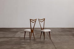 Pierluigi Giordani Dining Chairs, Italy, 1950s, Set of 2
