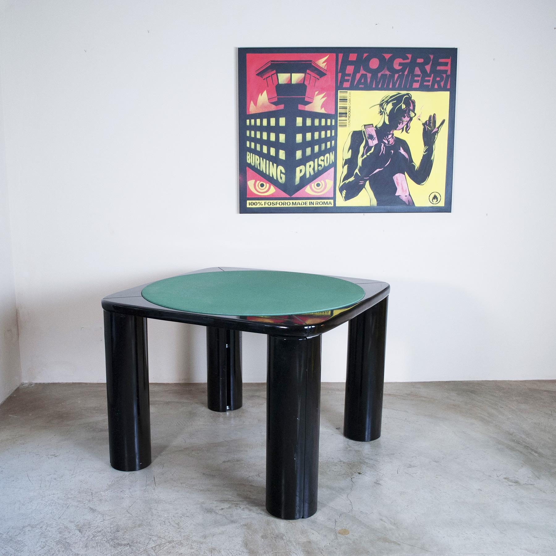 Pierluigi Molinari game table for Pozzi 1970s For Sale 3