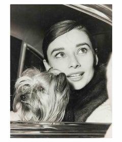 Portrait of Audrey Hepburn - Photograph by Pierluigi Praturlon - 1960s