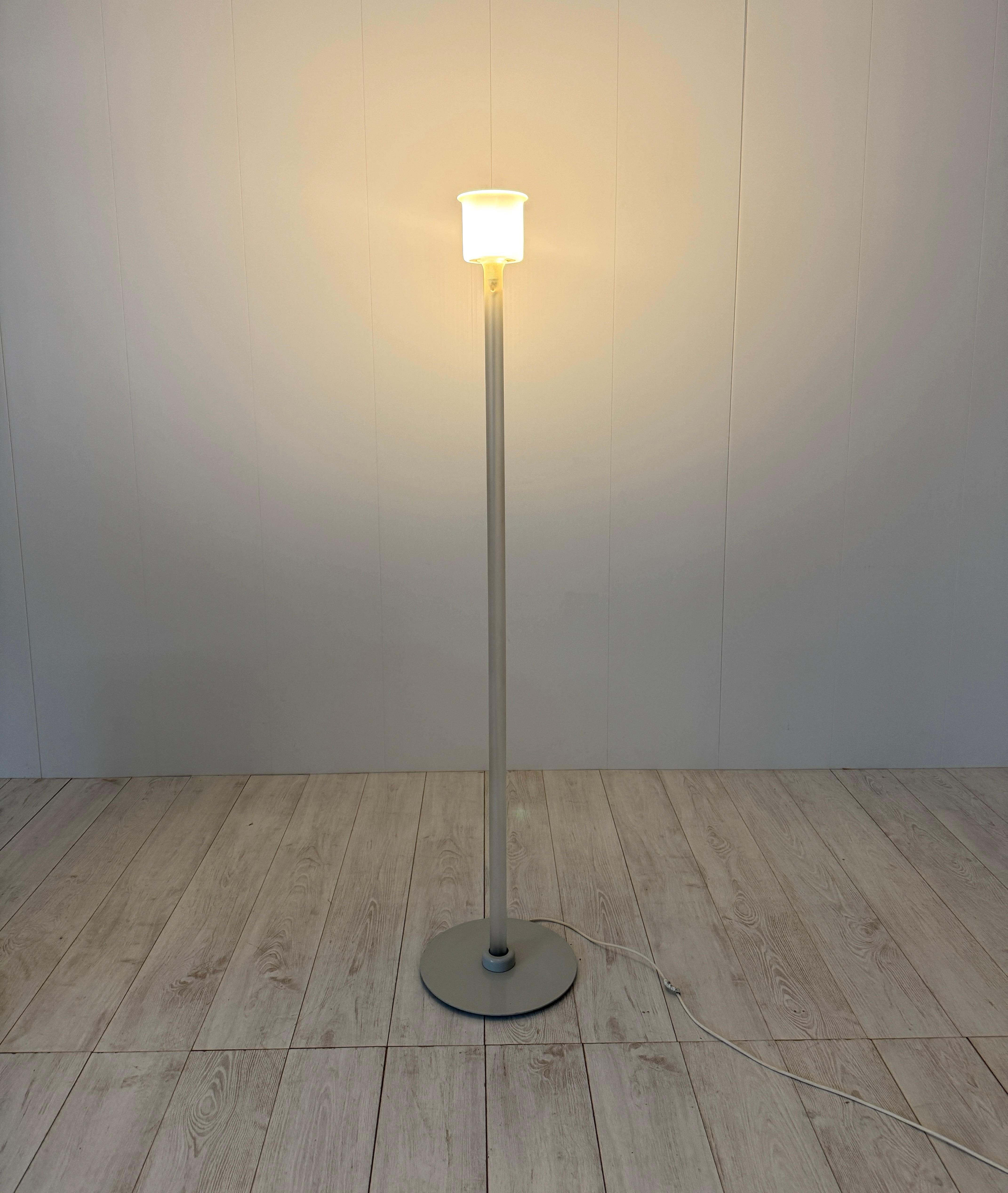 Piero Castiglioni & Roberto Menghi, Lámpara Canna, prod. Fontana Arte, 1981 en Bueno estado para la venta en Rivoli, IT