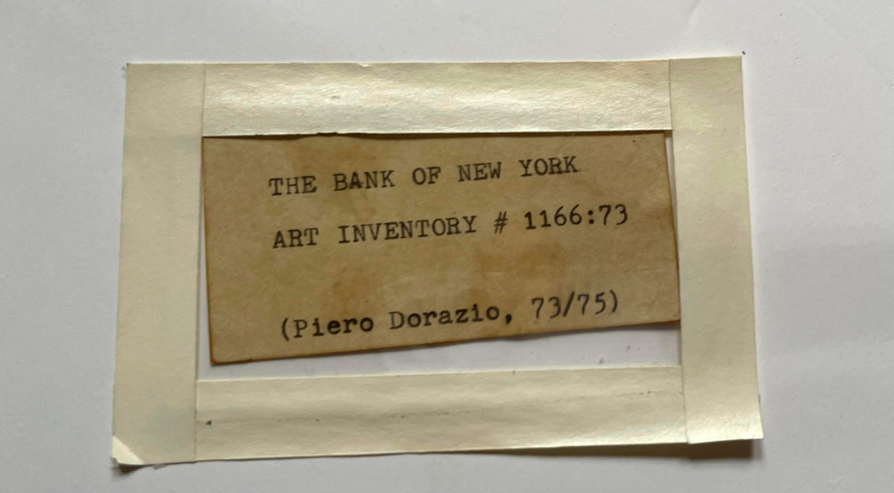 Composizione astratta (ex collezione della Banca di New York) Litografia incorniciata/N incorniciato in vendita 1