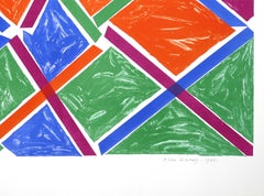 Abstract Composition - Lithograph by Piero Dorazio - 1968