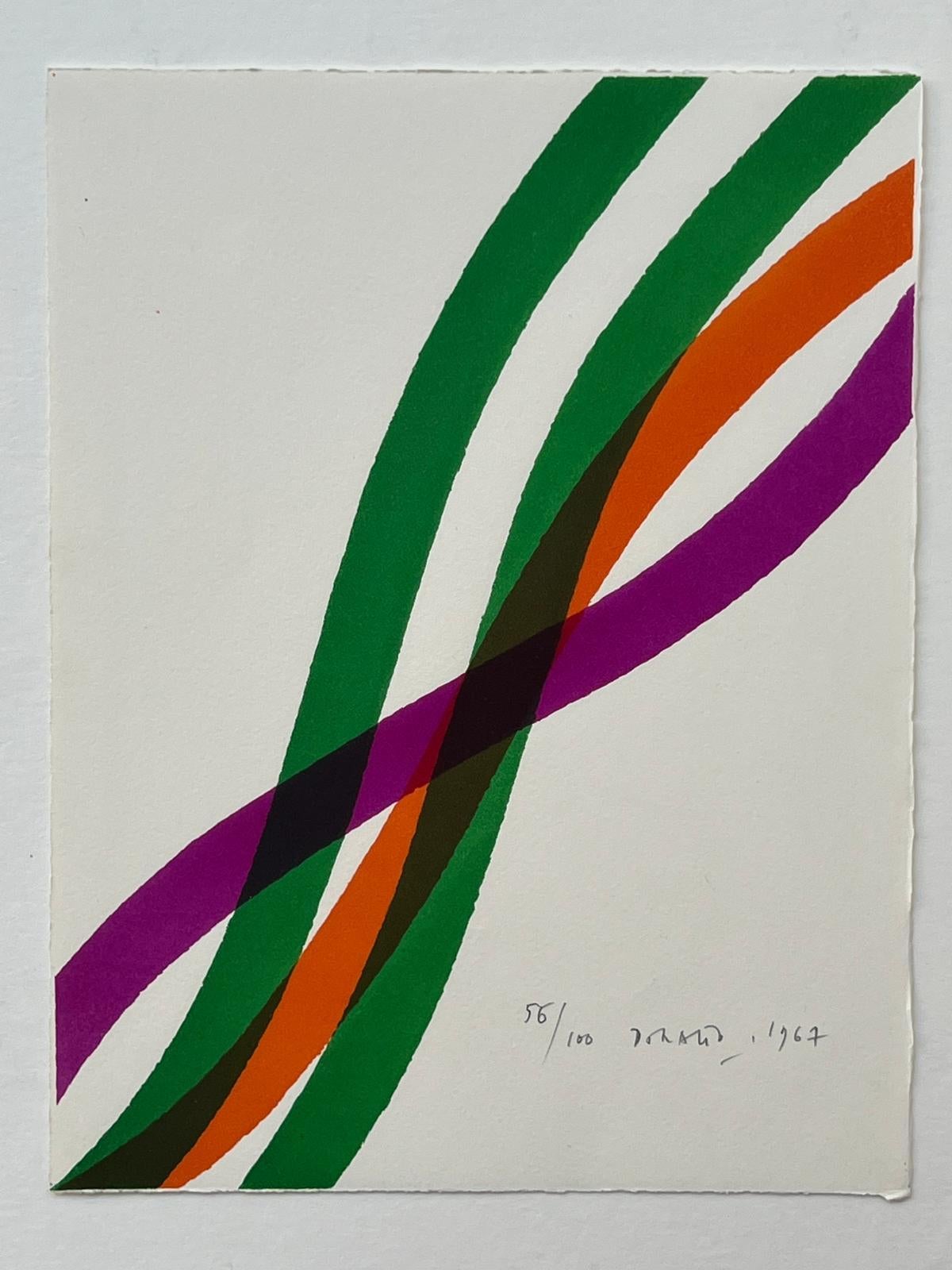 Homage to Hans Arp - Print by Piero Dorazio