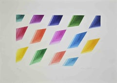 Nuances – Radierung von Piero Dorazio – 1980