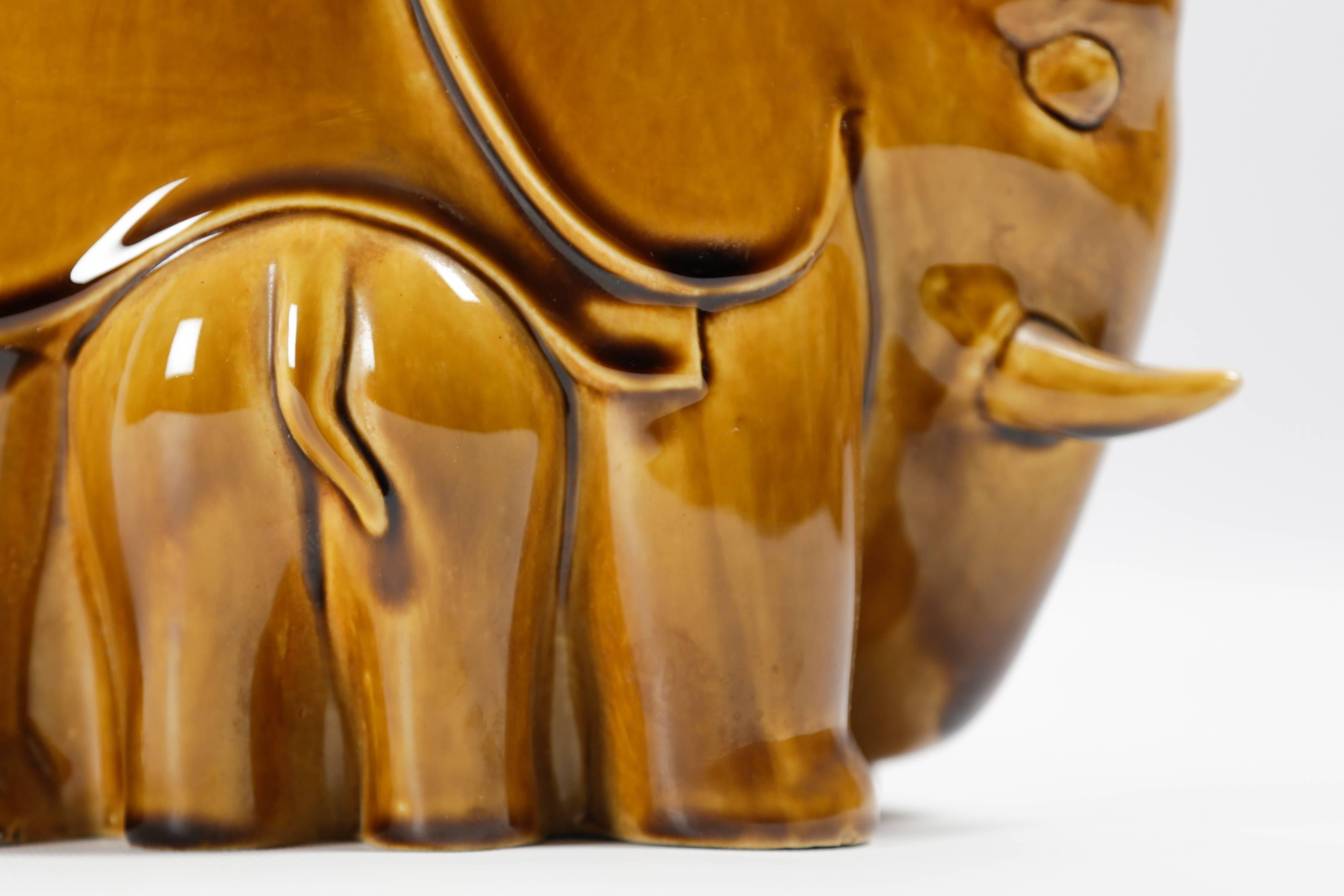 Mid-Century Modern Piero Fornasetti, One Elephant Vase, 1960