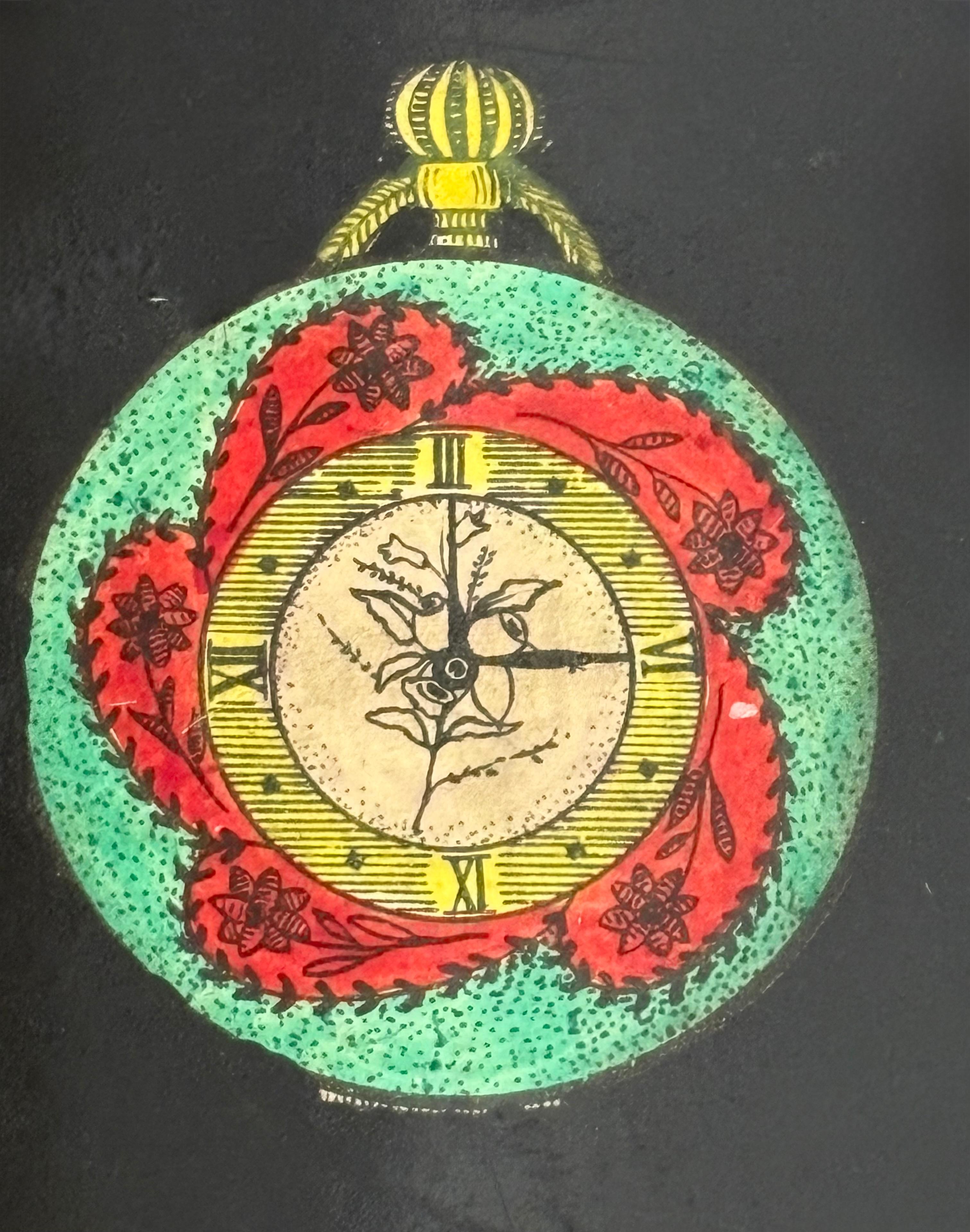 Piero Fornasetti , 1950s, Italien, Boîte en métal peint et émaillé Excellent état - En vente à Oxford, GB