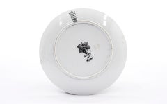 Piero Fornasetti Adamo or Adam Porcelain Plate # 4, Signed, Excellent Condition