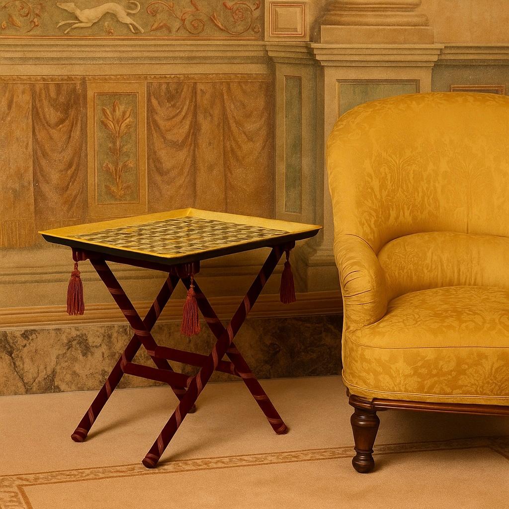 Table à plateau Araldiche de Piero Fornasetti, 1950 13