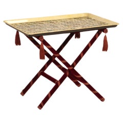 Piero Fornasetti Araldiche Tabletttisch, 1950