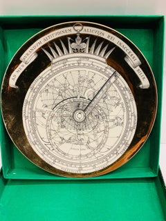 Piero Fornasetti Astrolabe Plate, Italy, 1968