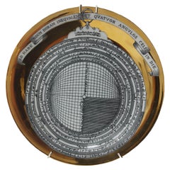 Astrolabe-Porzellanteller von Piero Fornasetti, 1968