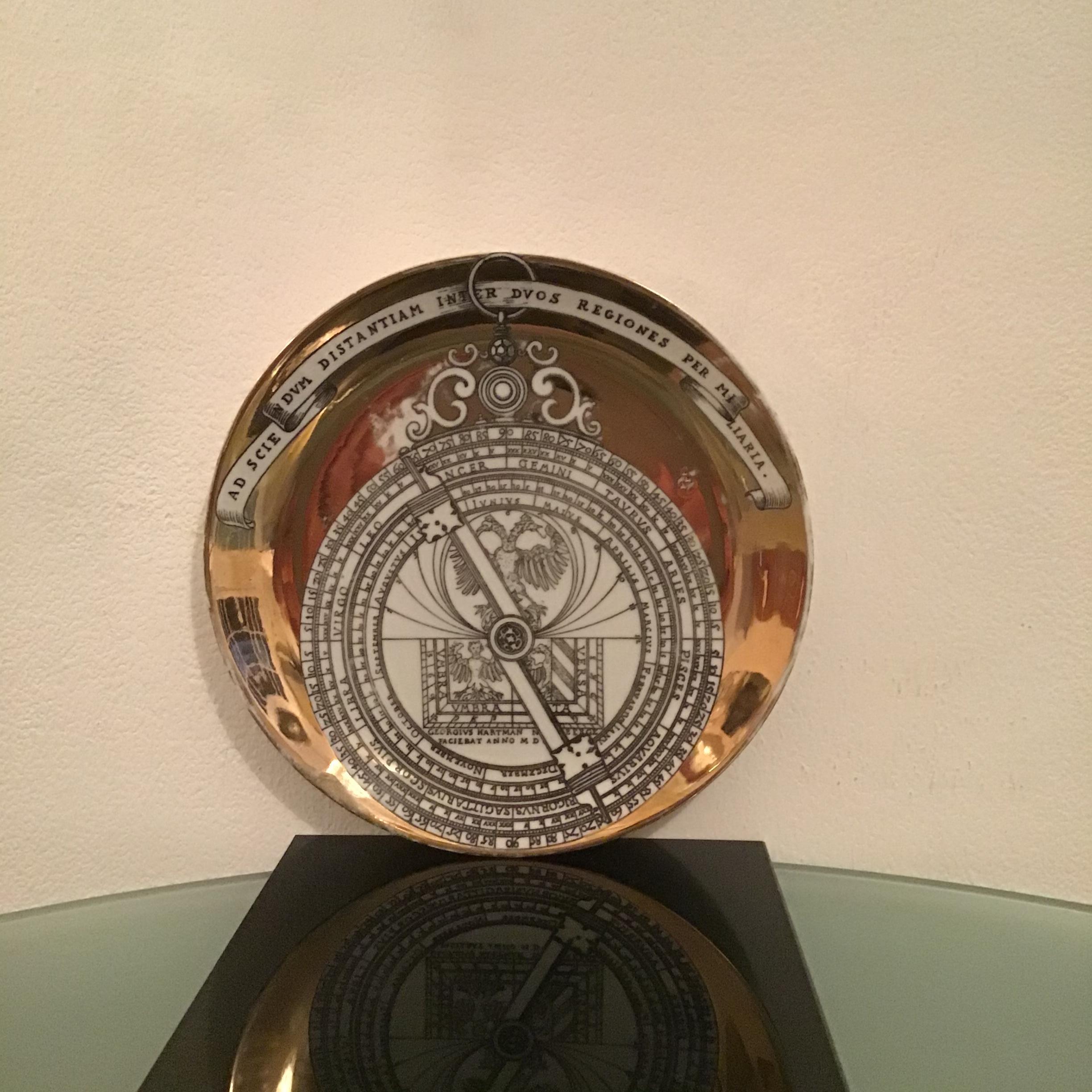 Assiette Astrolabio de Piero Fornasetti 1955, Italie en vente 4