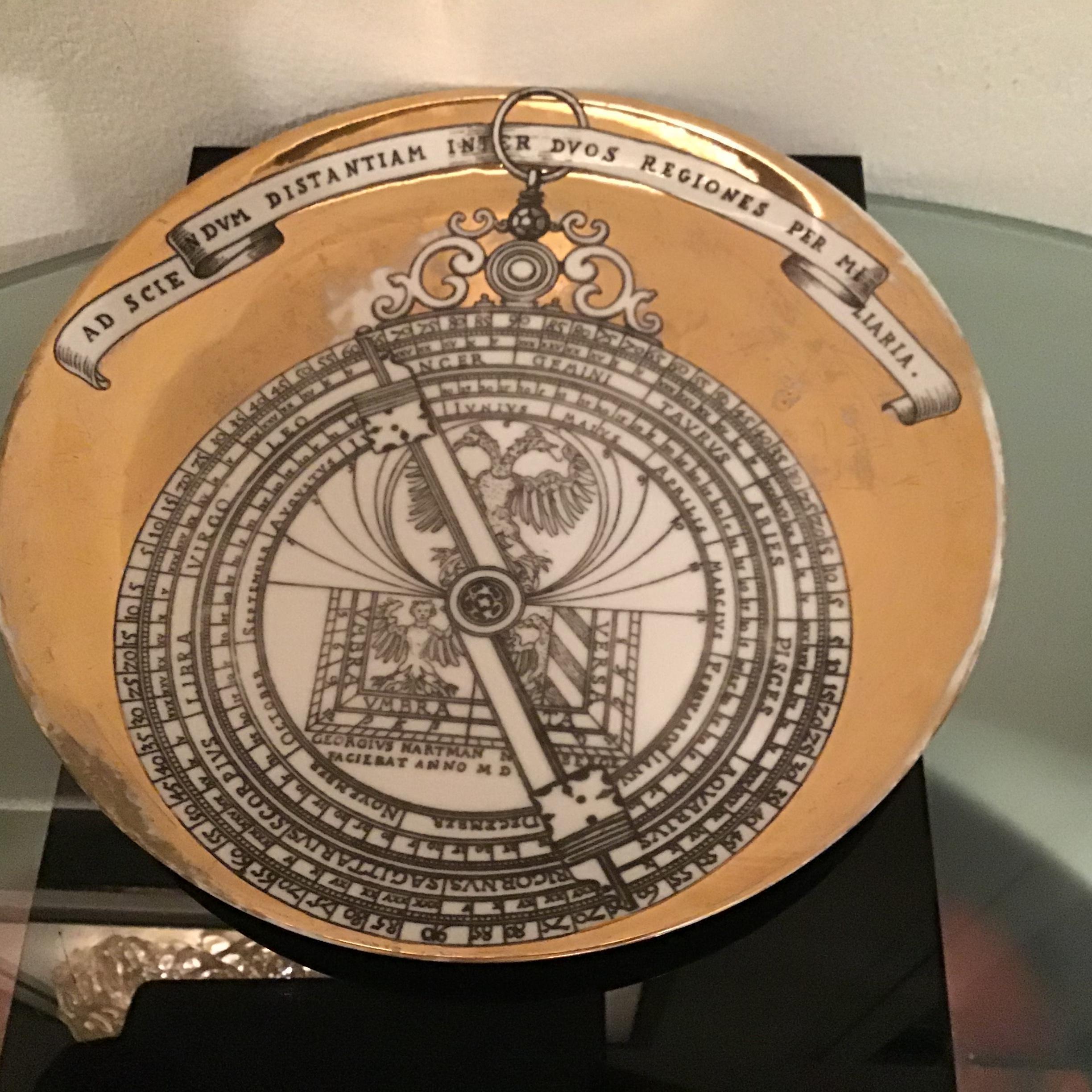 Piero Fornasetti Platte.