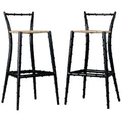 Tabourets de bar Piero Fornasetti