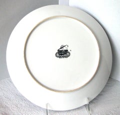 Piero Fornasetti Biscotti Pattern Porcelain Plate, Trompe l'oeil Cookies