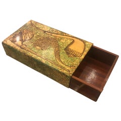 Piero Fornasetti Box with Pipe Motif