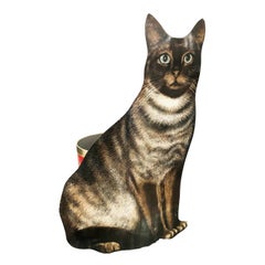 Piero Fornasetti "Cat" Waste Basket, Italy, 1960s