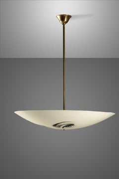 Piero Fornasetti Deckenleuchte mit Frauengesicht:: um 1960