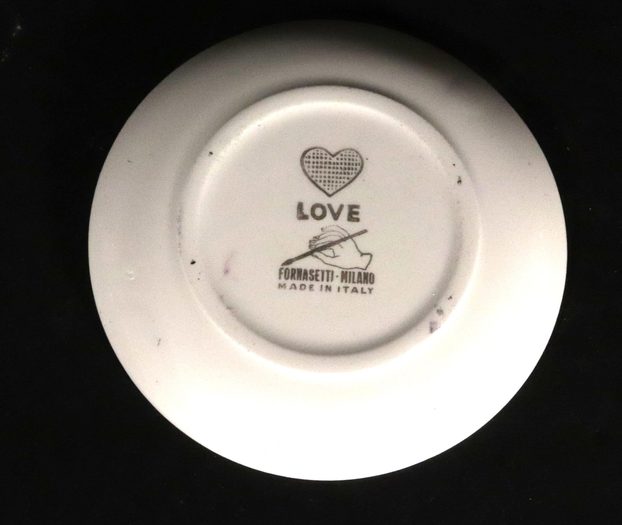 Piero Fornasetti Ceramic 