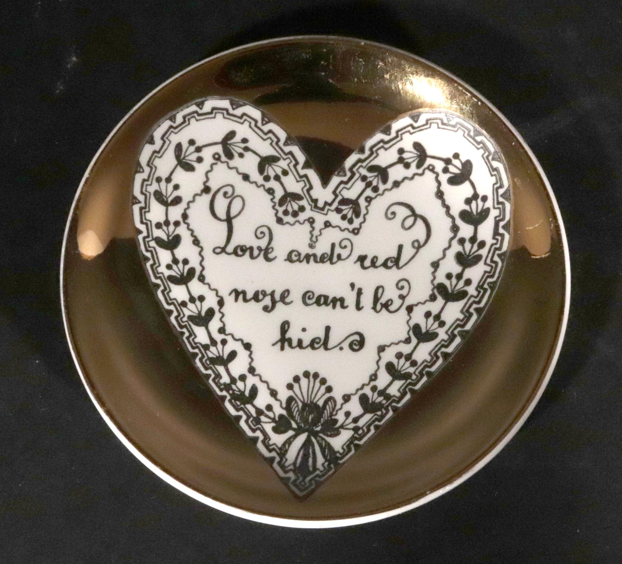 Mid-20th Century Piero Fornasetti Ceramic 
