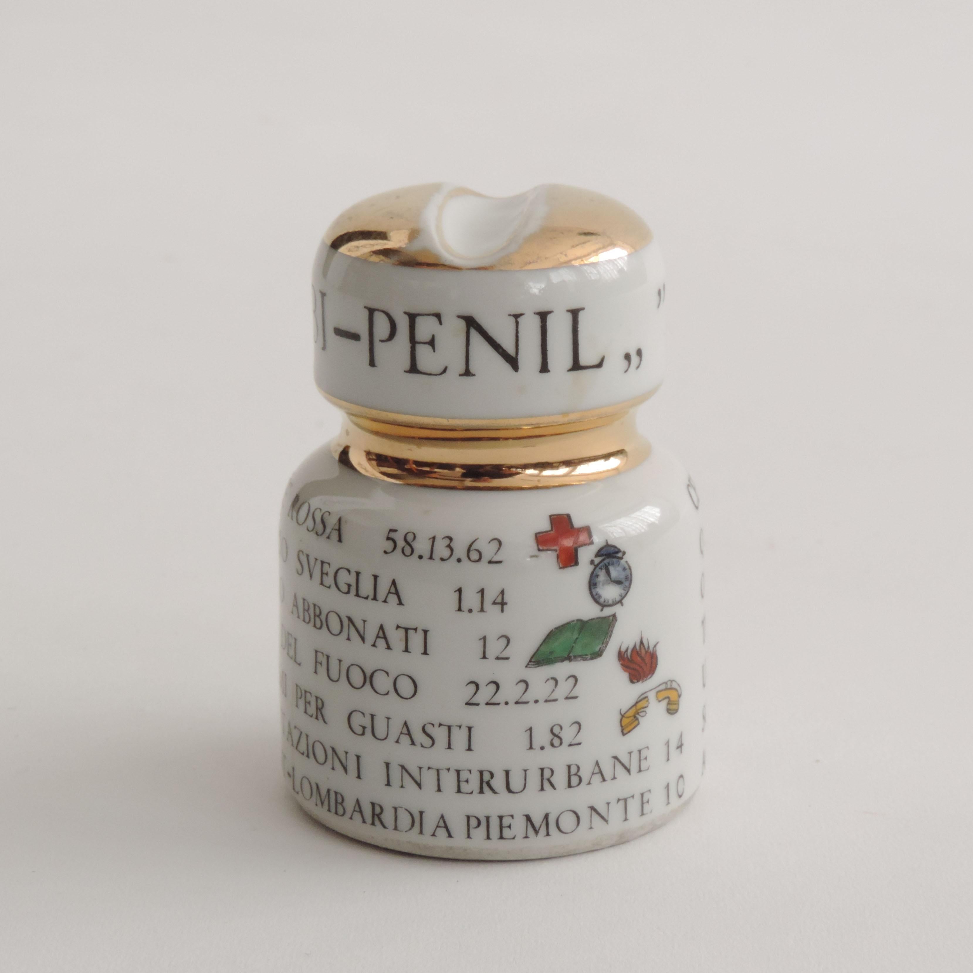 1950s pill bottle