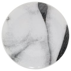 Piero Fornasetti Eva or Eve Porcelain Plate # 8, Signed, Unused