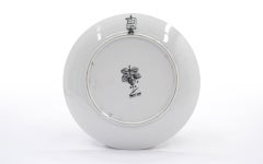 Piero Fornasetti Eva / Eve Porcelain Plate Number 4, Signed