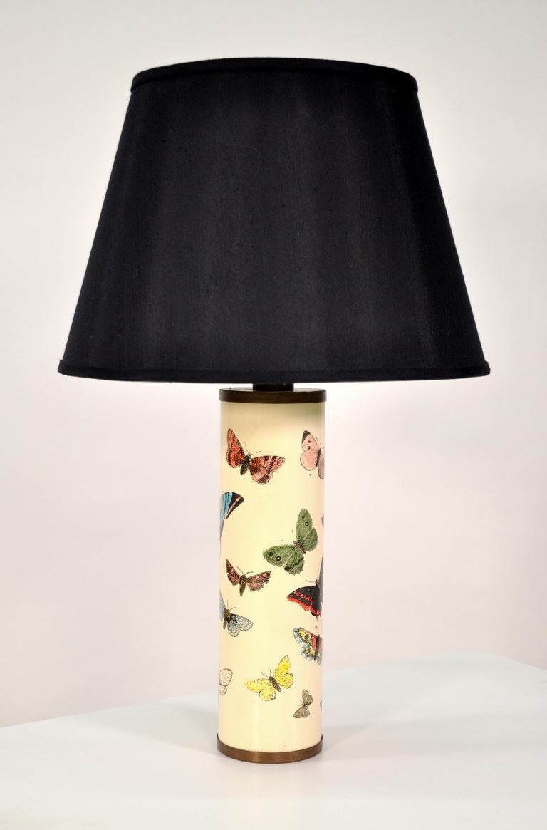 Piero Fornasetti Farfalle Butterfly Table Lamp For Sale at 1stDibs