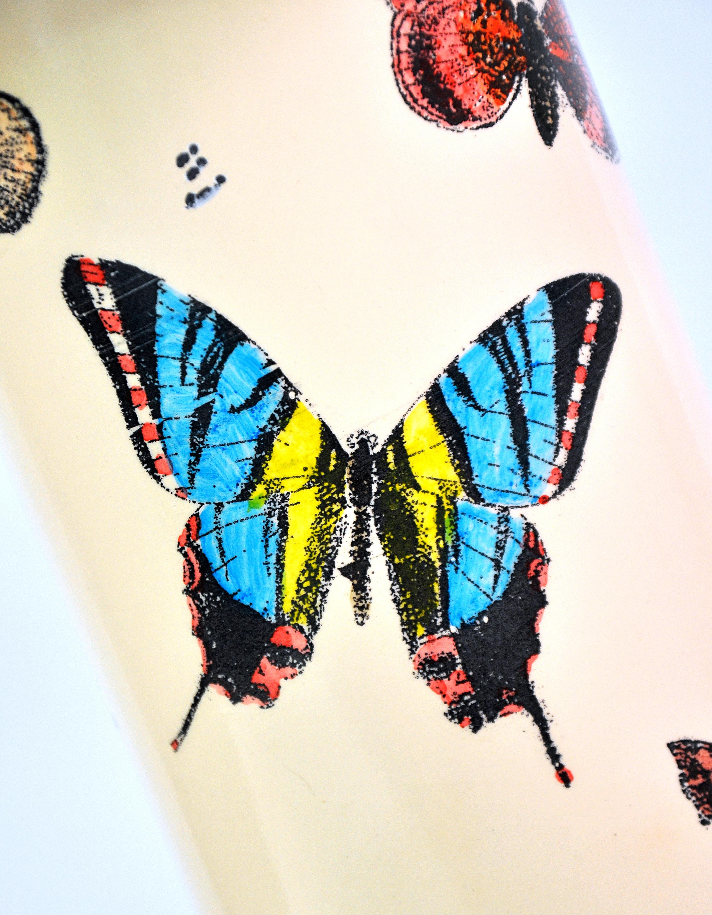 Piero Fornasetti Farfalle Butterfly Table Lamp For Sale 1