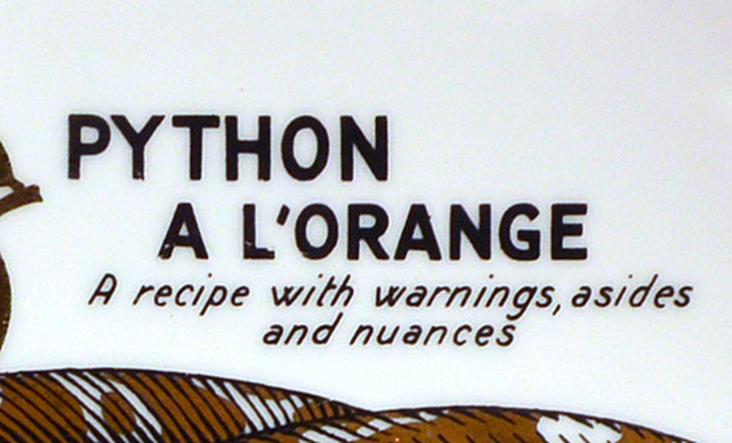 Piero Fornasetti Fleming Joffe Porcelain Plate- Python A La Orange Cerámico en venta