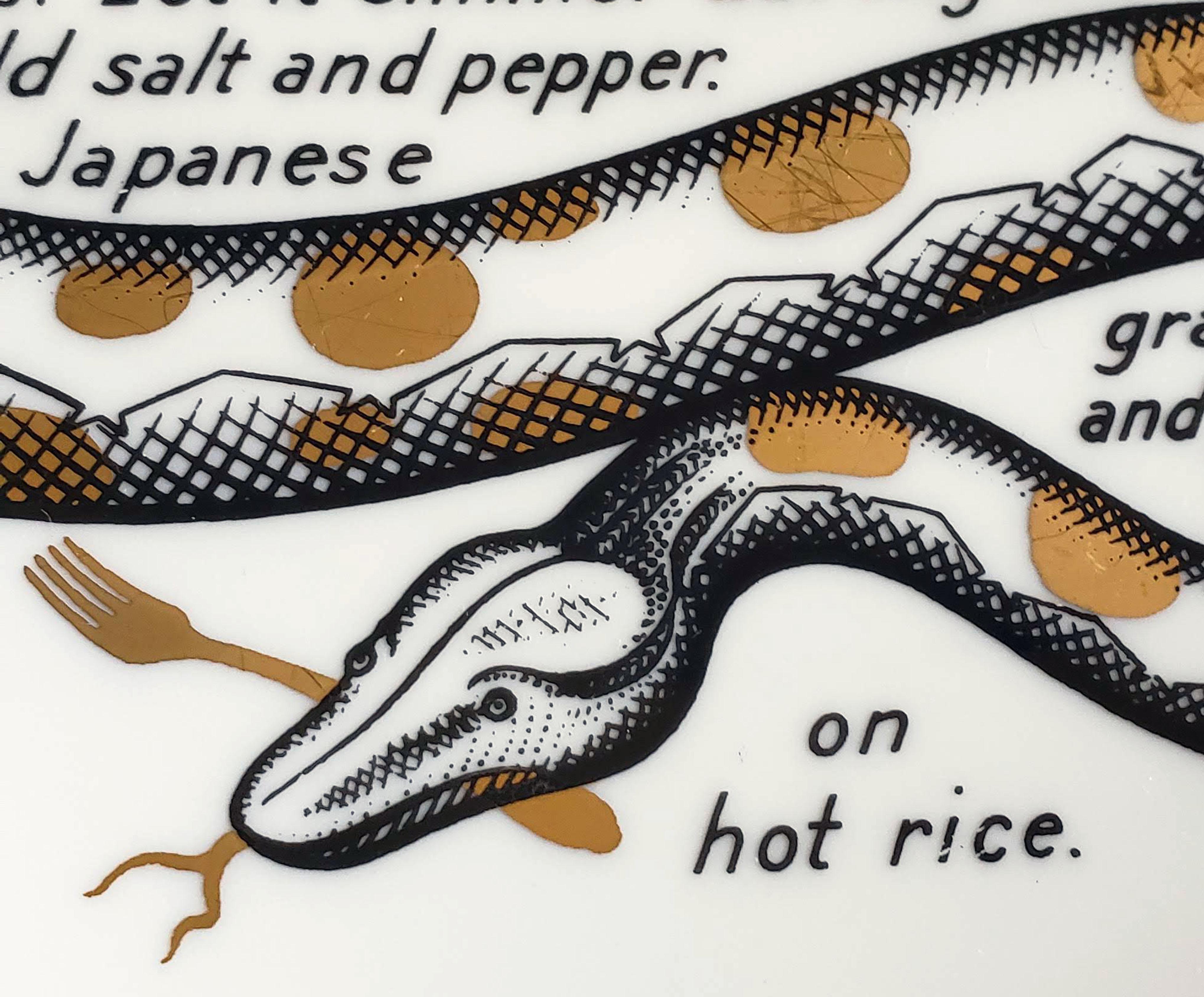 fornasetti snake rug