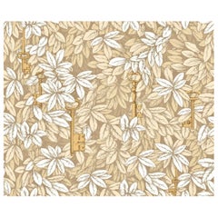 Piero Fornasetti pour Cole & Son II Chiavi Segrete Papier peint botanique or pâle