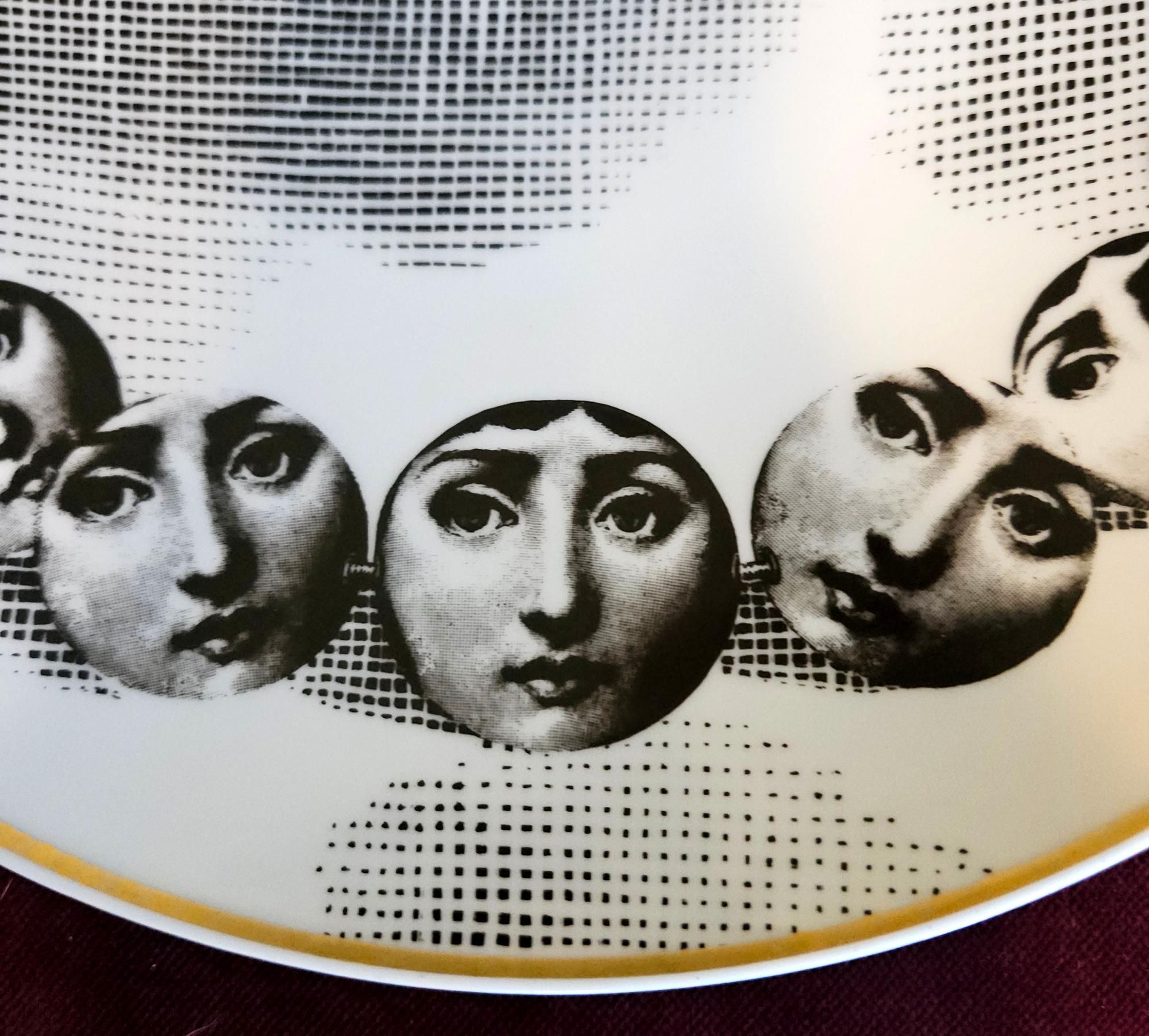 Piero Fornasetti für Rosenthal  Tafel 