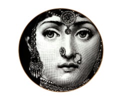 Piero Fornasetti for Rosenthal Themes & Variation Motiv 3, Indian Beauty, 1980s