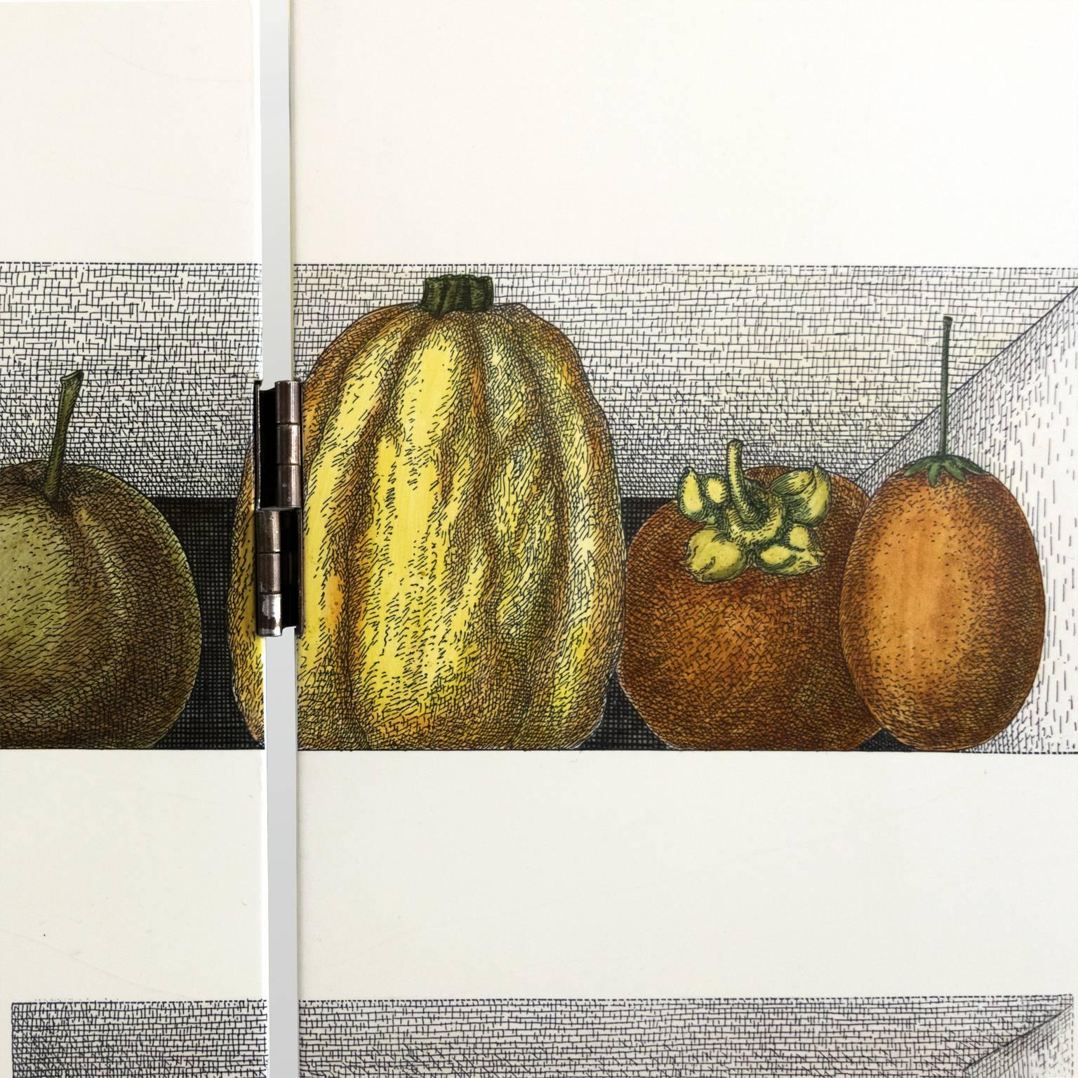 Mid-Century Modern Piero Fornasetti Four Panel 