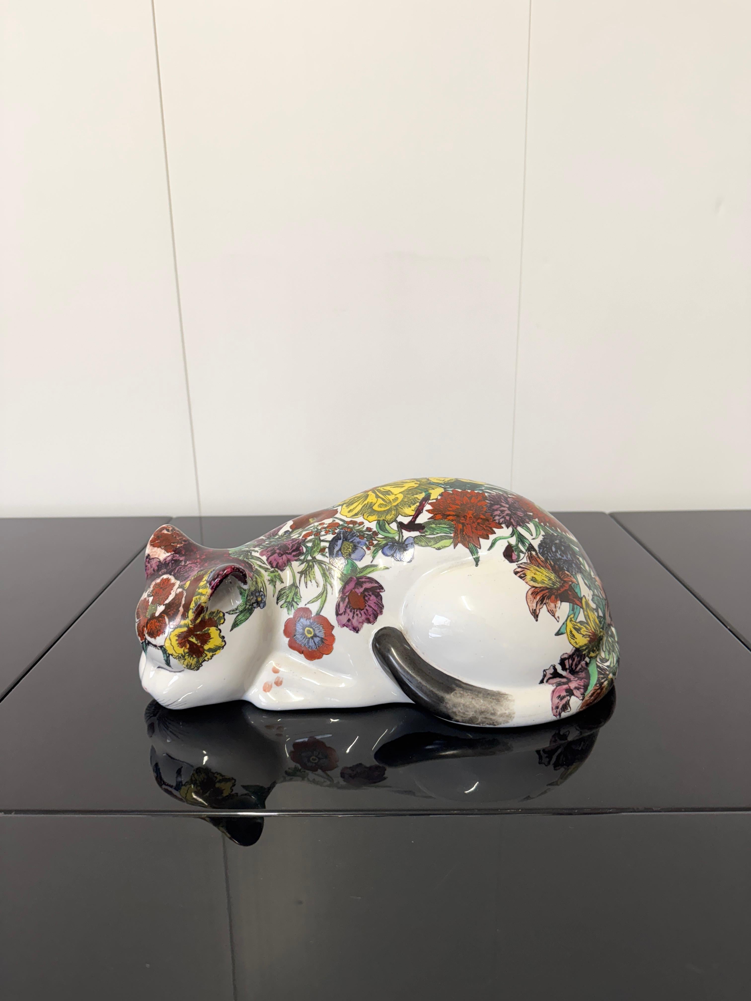 Piero Fornasetti, Gatto e gattino, prod. Fornasetti Milano, anni '60 9