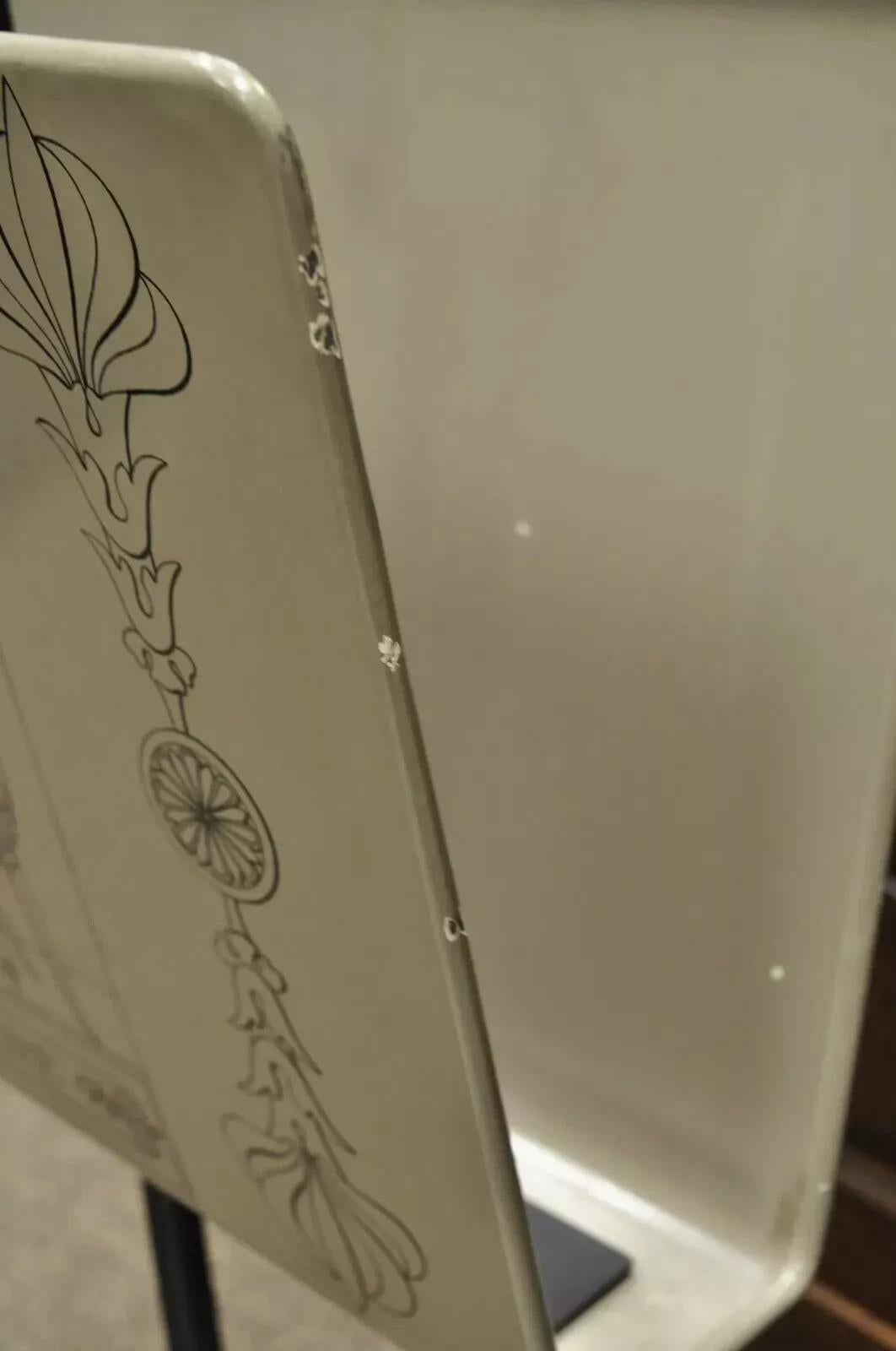 Piero Fornasetti Porta riviste in ottone in stile Mid Century Moderno in vendita 2
