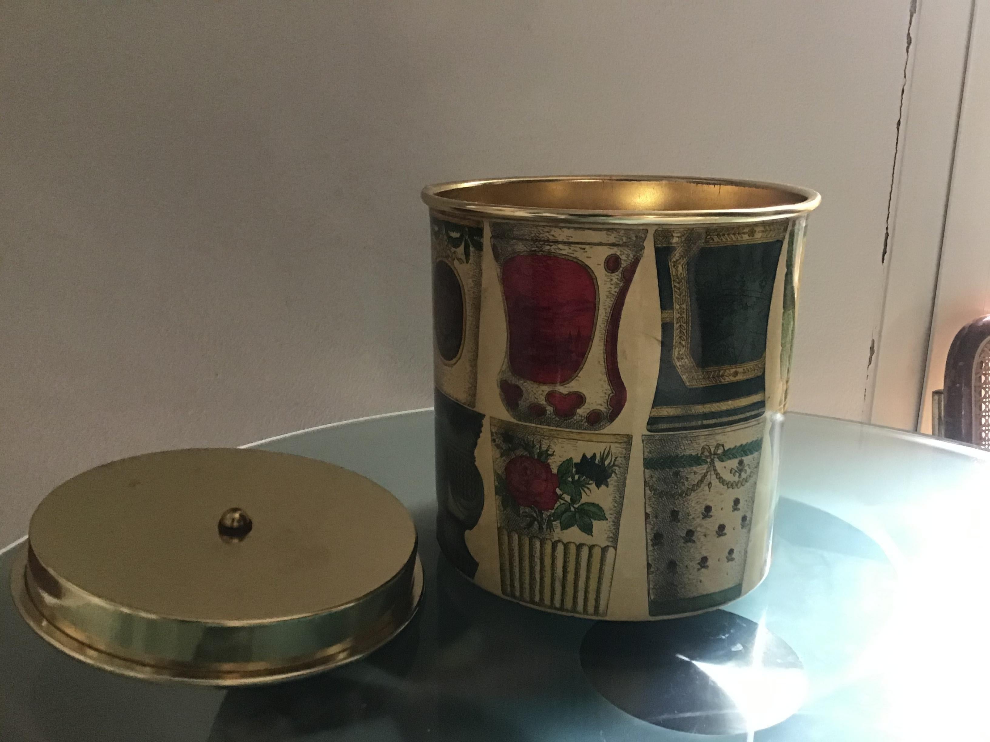 Piero Fornasetti Hice Holder Brass Metal, 1955, Italy For Sale 4