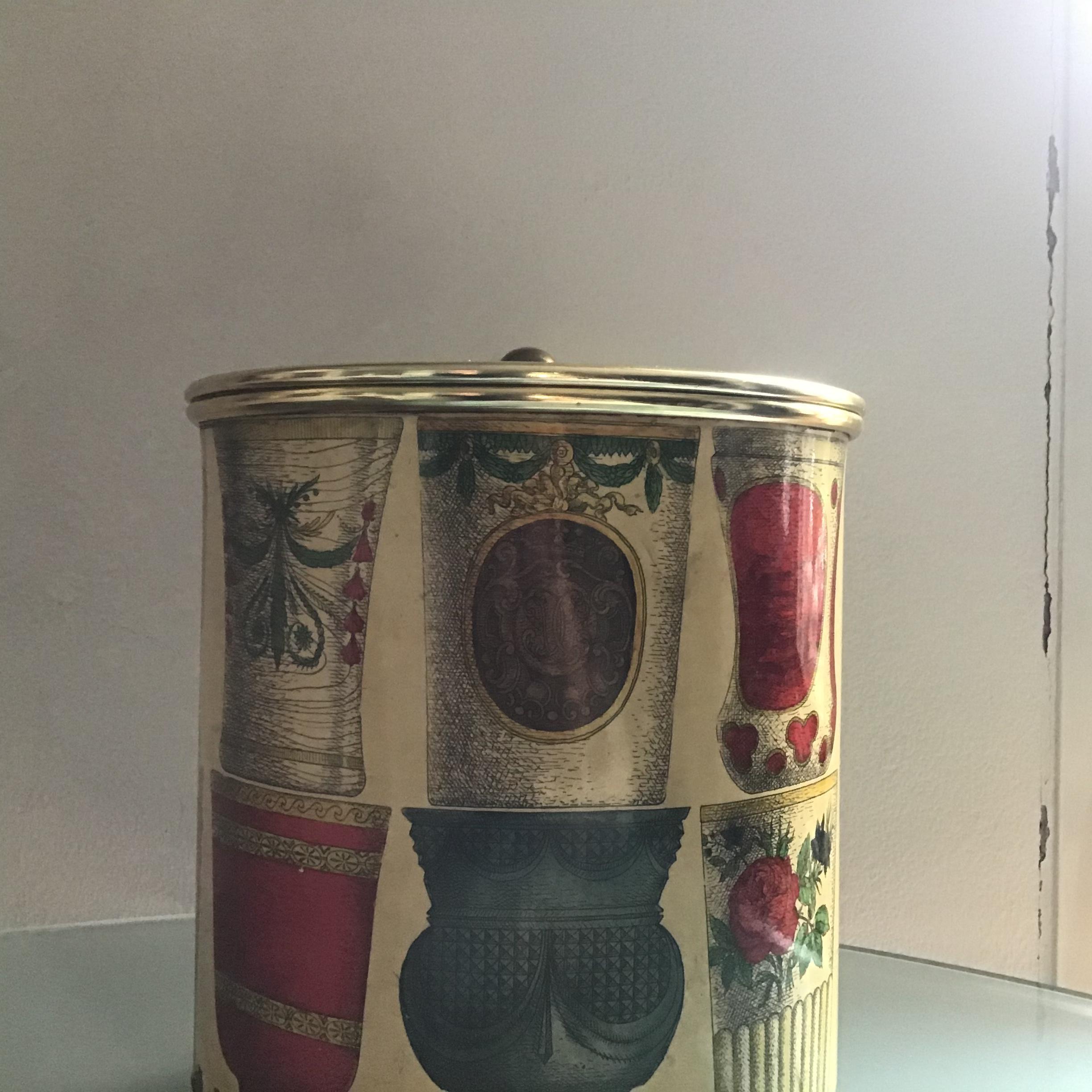 Other Piero Fornasetti Hice Holder Brass Metal, 1955, Italy For Sale
