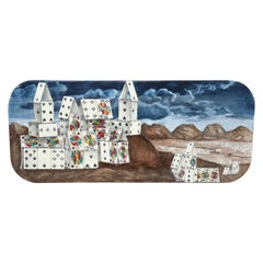 Piero Fornasetti House of Cards Tray