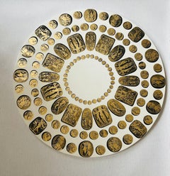 Fabulous Piero Fornasetti Italian Cameo Medallion Coffee Table