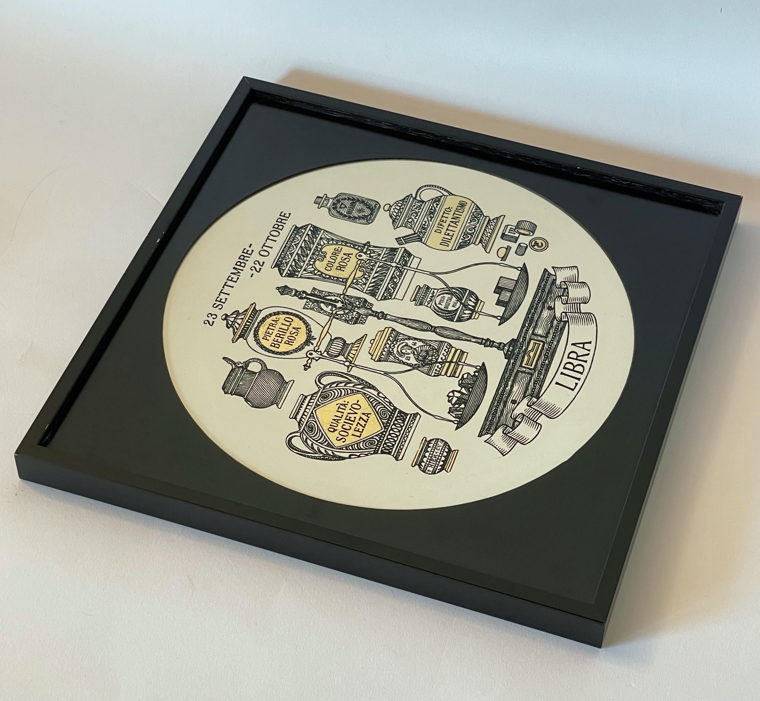 FORNASETTI Zodiac Libra-Druck (Italienisch) im Angebot