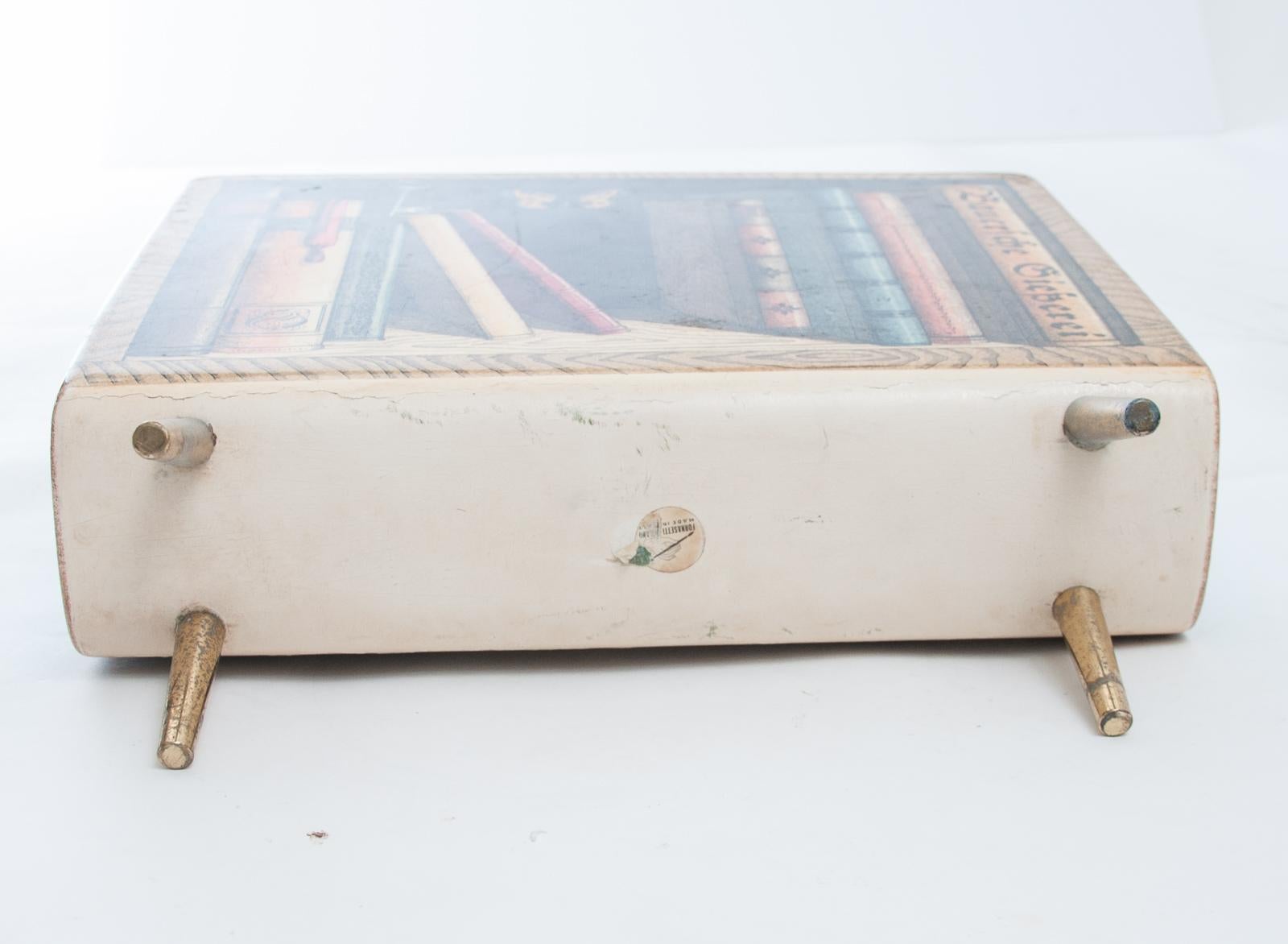 Mid-20th Century Piero Fornasetti Magazine Rack For Sale