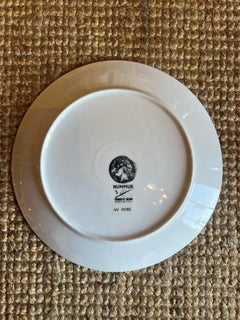 Piero Fornasetti Malachite Green Plate Nummus 3 Milano Italy 1955 Mid Century